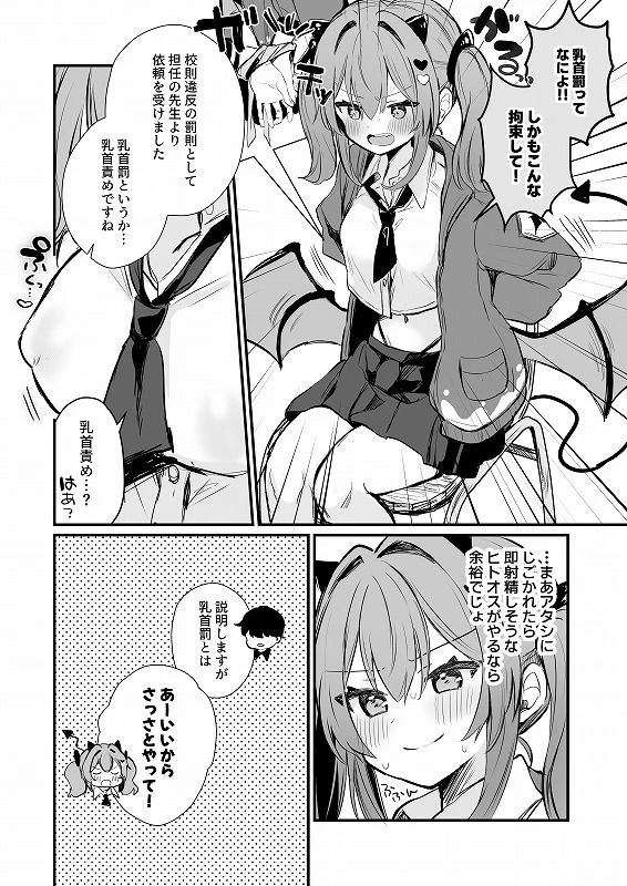 乳首罰 3ページ