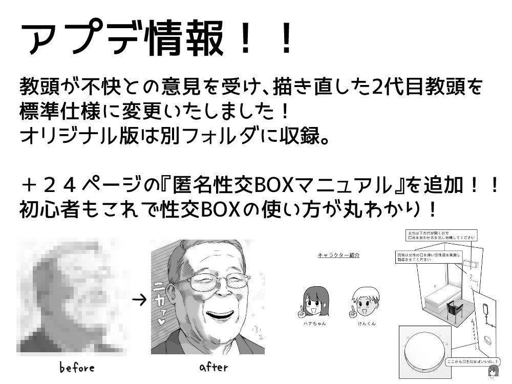 匿名性交BOX 番外編  チュートリアル上映編＆初めてのグラビア撮影編 11ページ