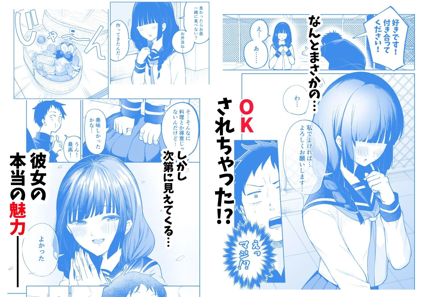 罰ゲームで嘘告白したら陰キャ女子とのイチャラブ性活が始まった件 3ページ