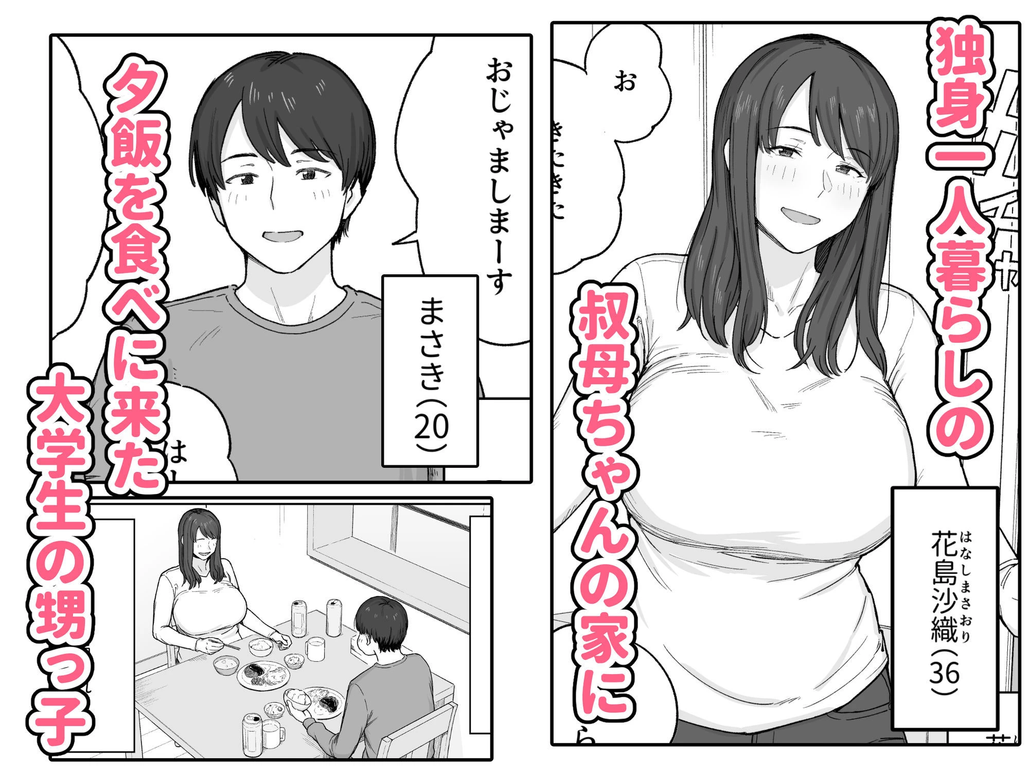 夕飯のあとは叔母ちゃんと… 2ページ