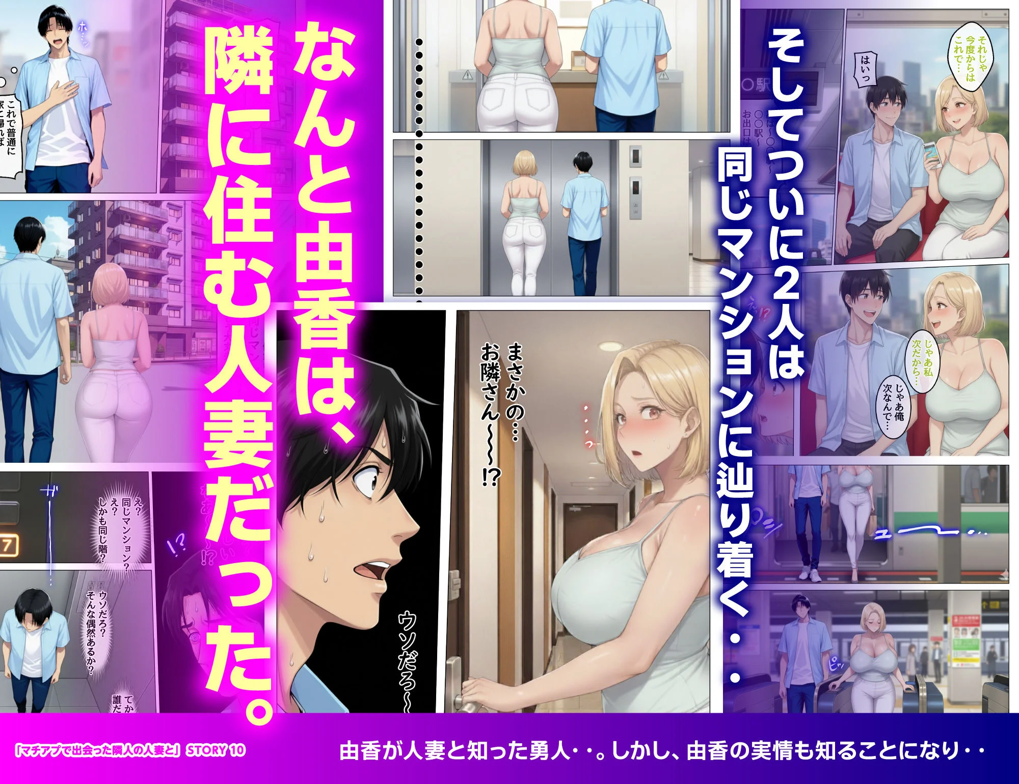 マッチングアプリで出会ったむちむち美女が、まさかの隣人で人妻だった件 11ページ