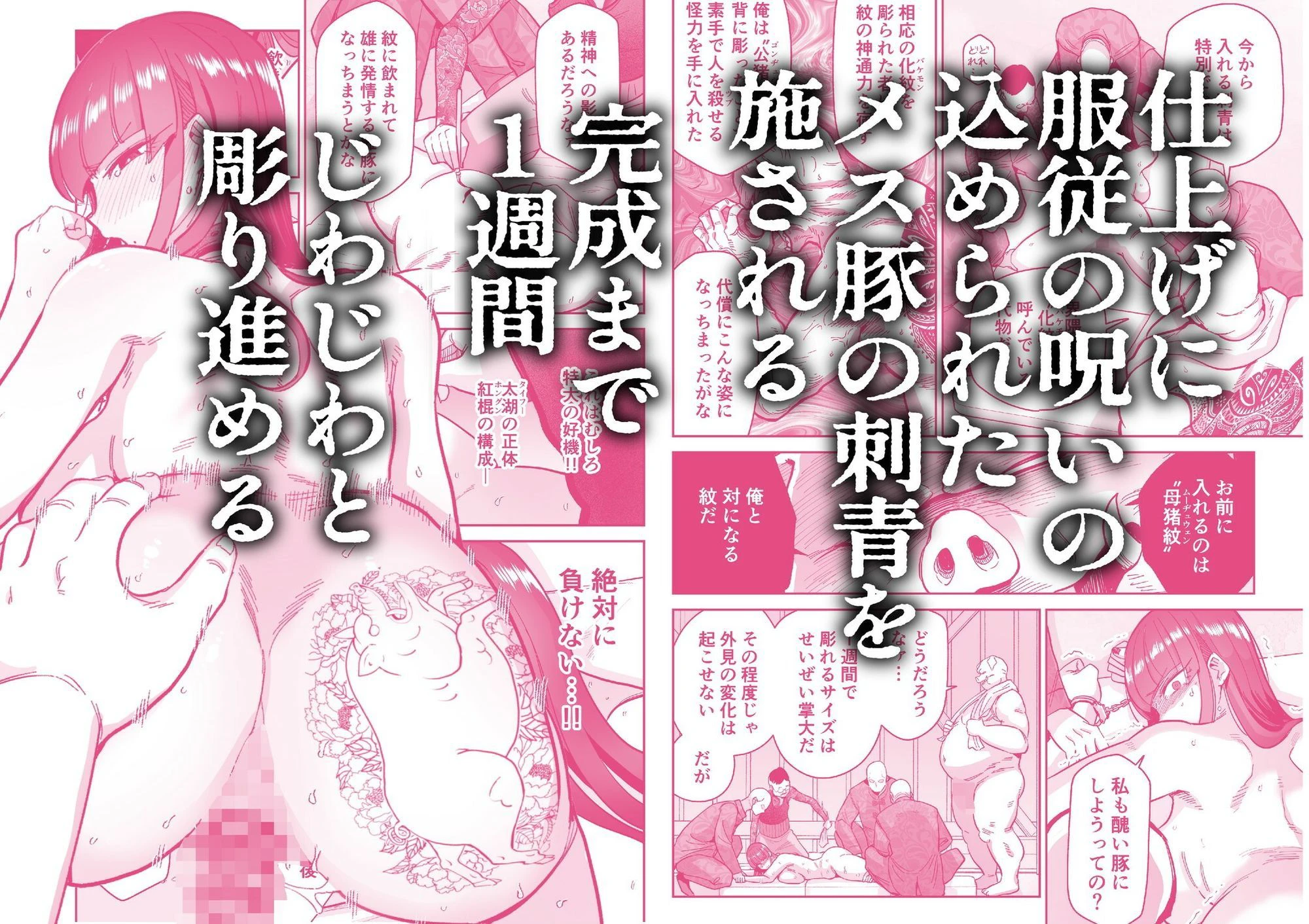 雌豚紋紋 5ページ