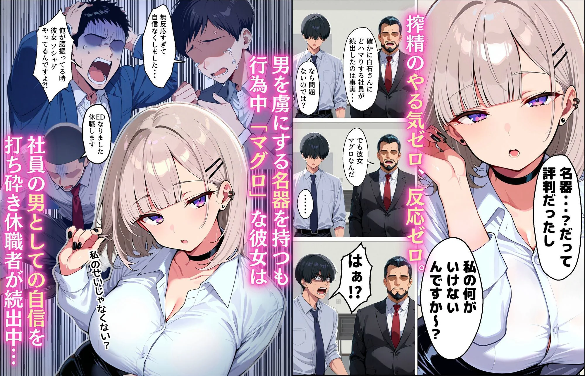 新卒のダウナーギャルが「だる…」って言いながら搾精してくれる話 3ページ