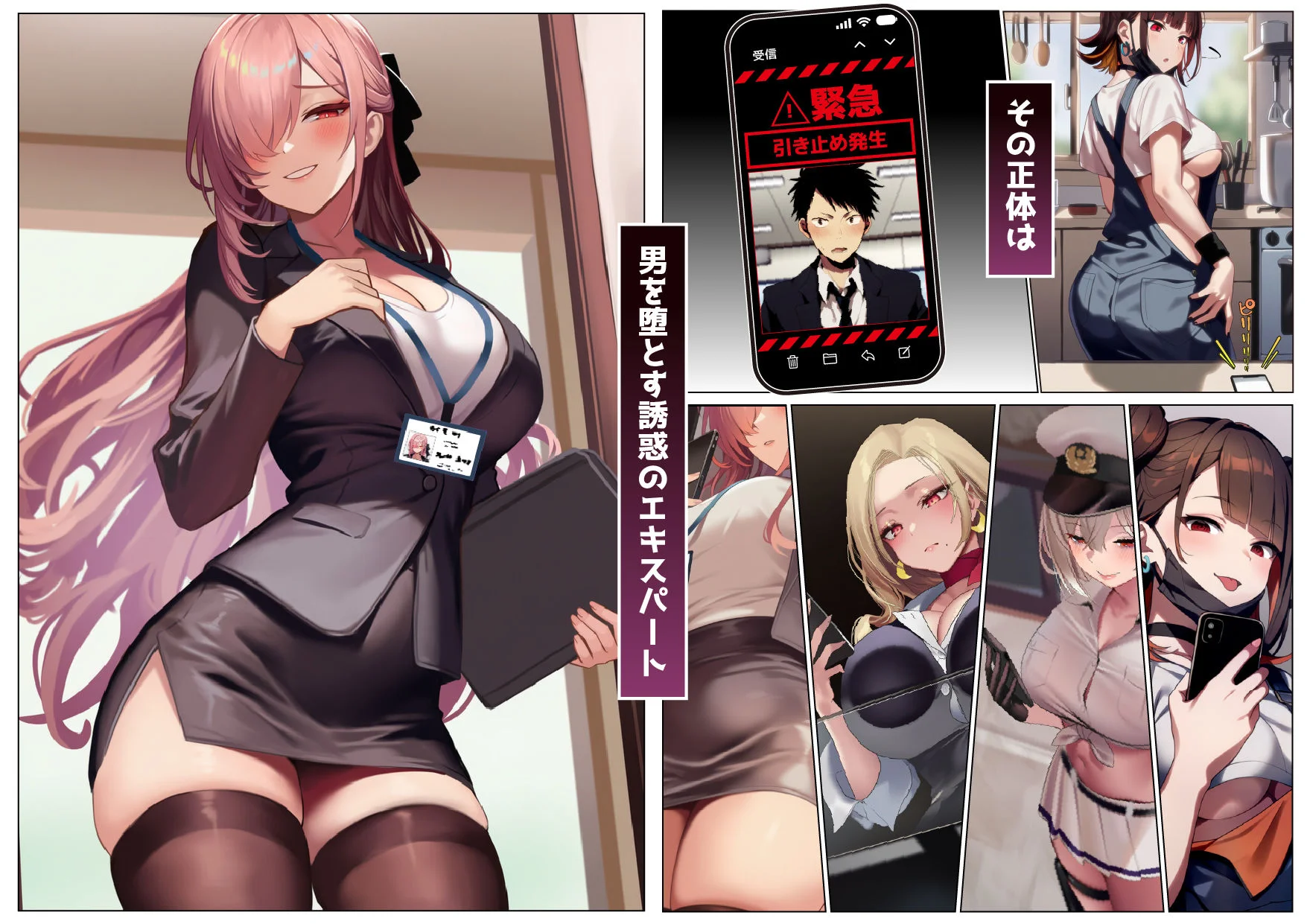 エロいのが好きなので、会社に残ることにしました。― 全雑魚ちんぽに捧ぐ誘惑のフルコース ― 4ページ