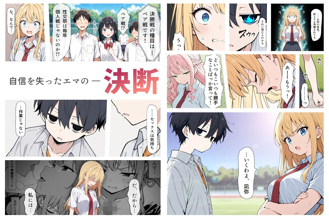 陰キャ転校生はセックス最強 – クラス代表の座を奪われた私 – 8ページ