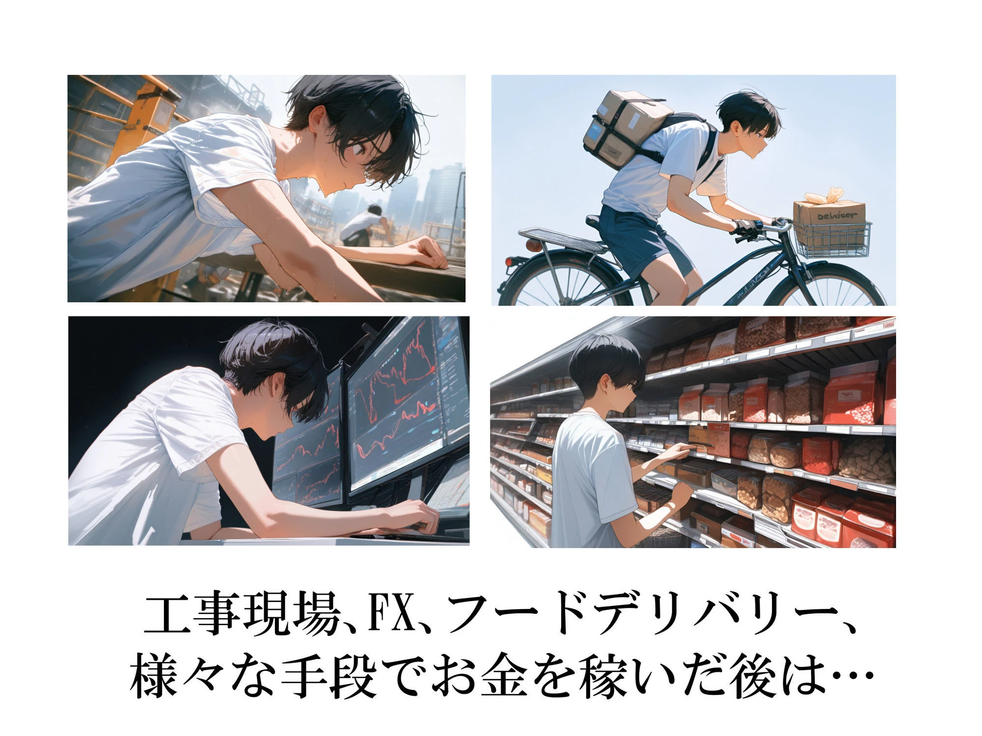 兄の性欲処理でお小遣いを稼ぐ妹【ゲーム版】 4ページ