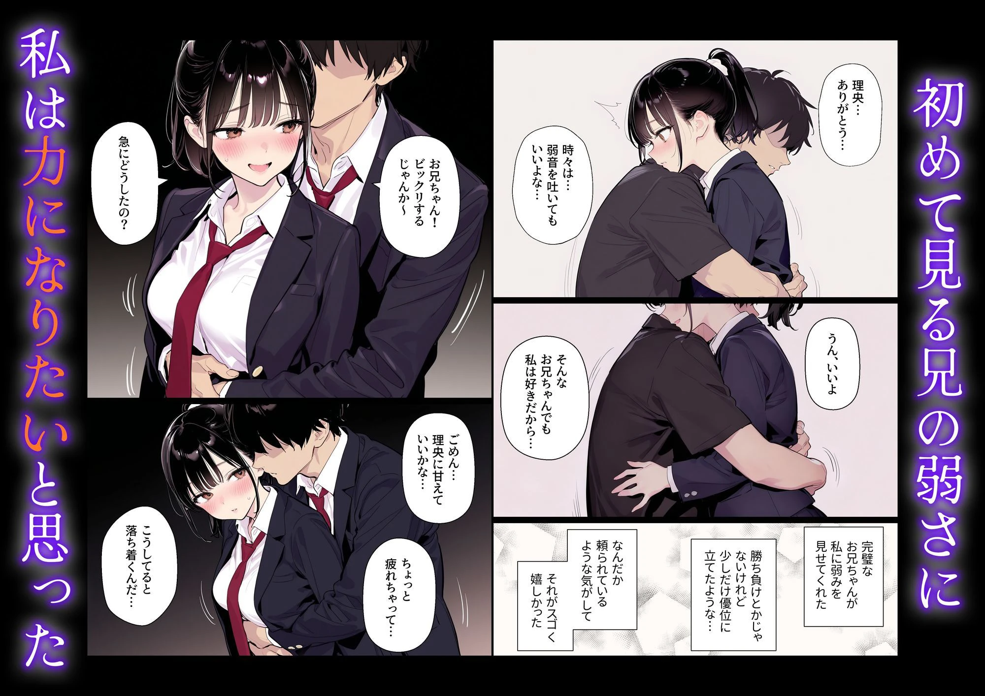 完璧だった兄が彼女にフラれて崩壊、妹への中出し依存セックスがもう止まらない 5ページ