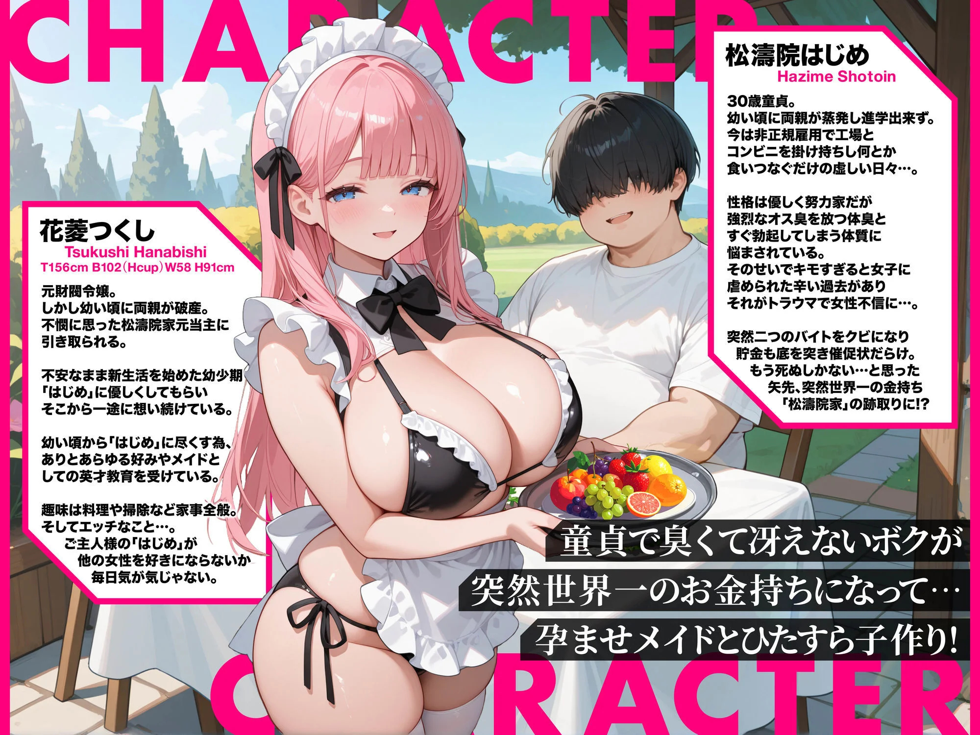 孕ませメイドの子作りご奉仕〜童貞で臭くて冴えないボクが突然世界一のお金持ちになった件〜VOL.1 2ページ