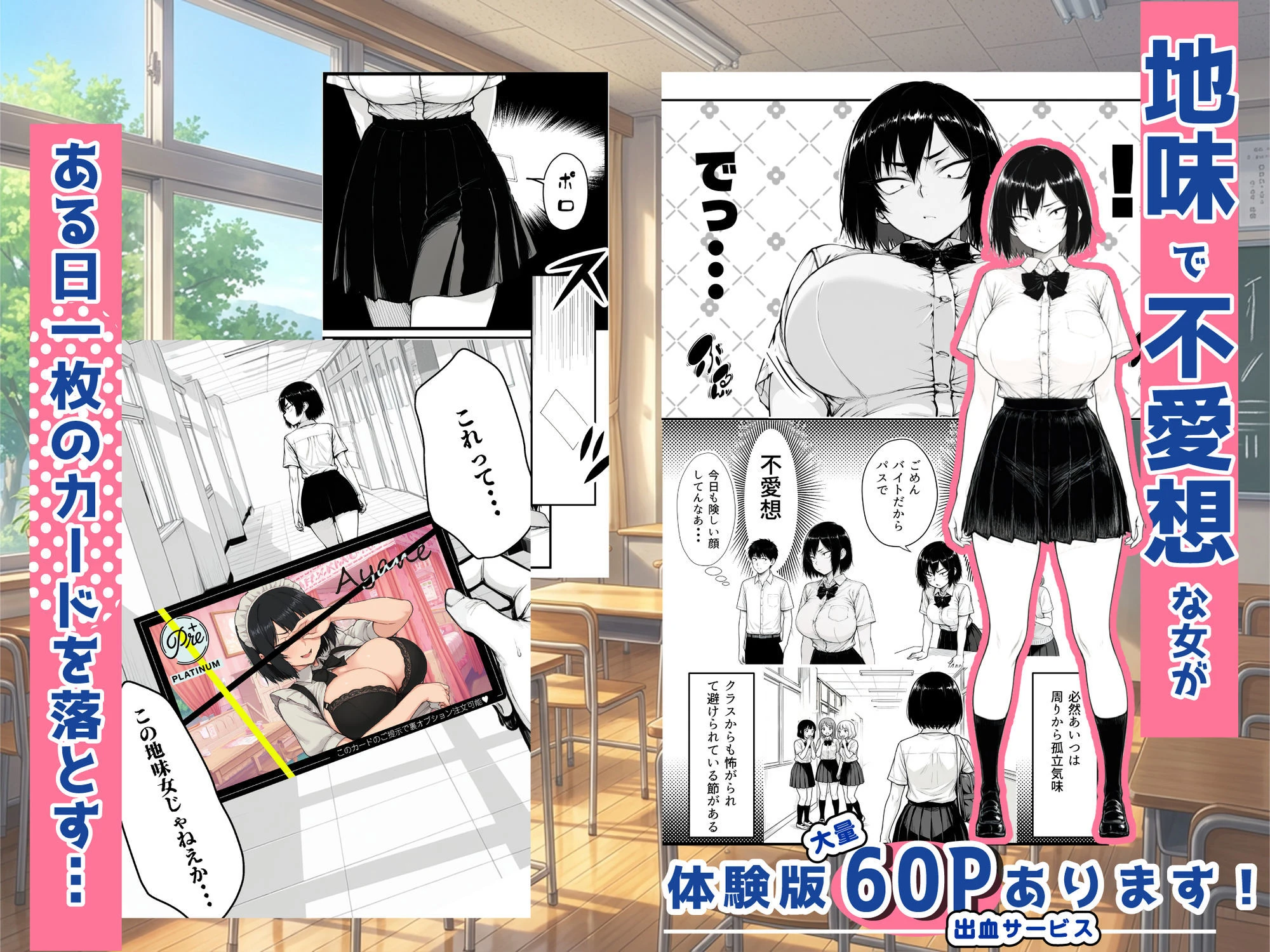 地味なクラスメイトがコンカフェ店員！？くっそドハマりして散財してしまった件 3ページ