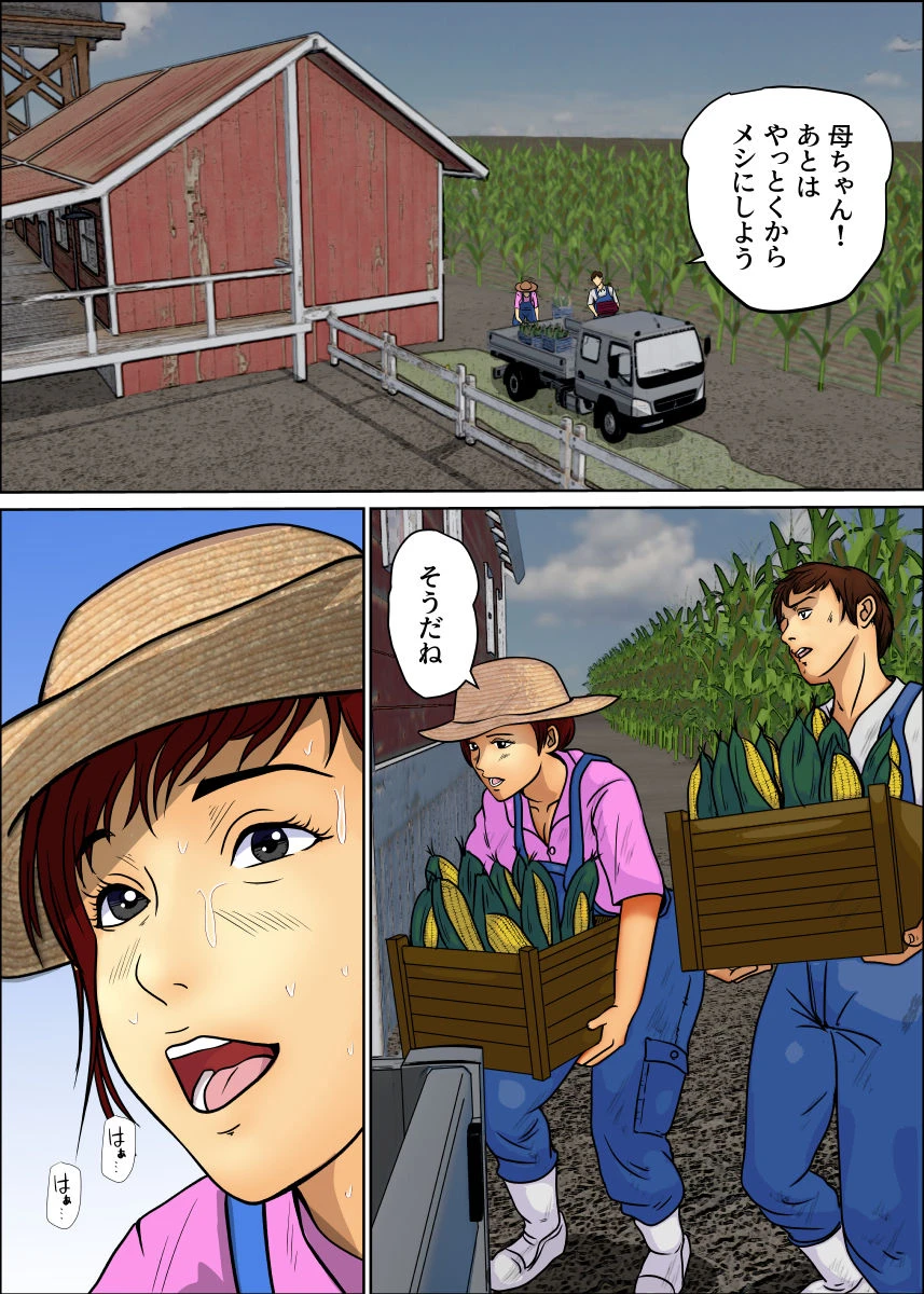 母と息子と空気嫁 3ページ