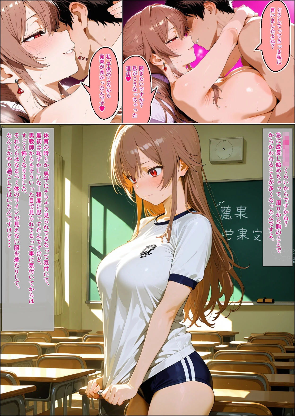 寝取り癖があるフ●ンに翻弄される 9ページ