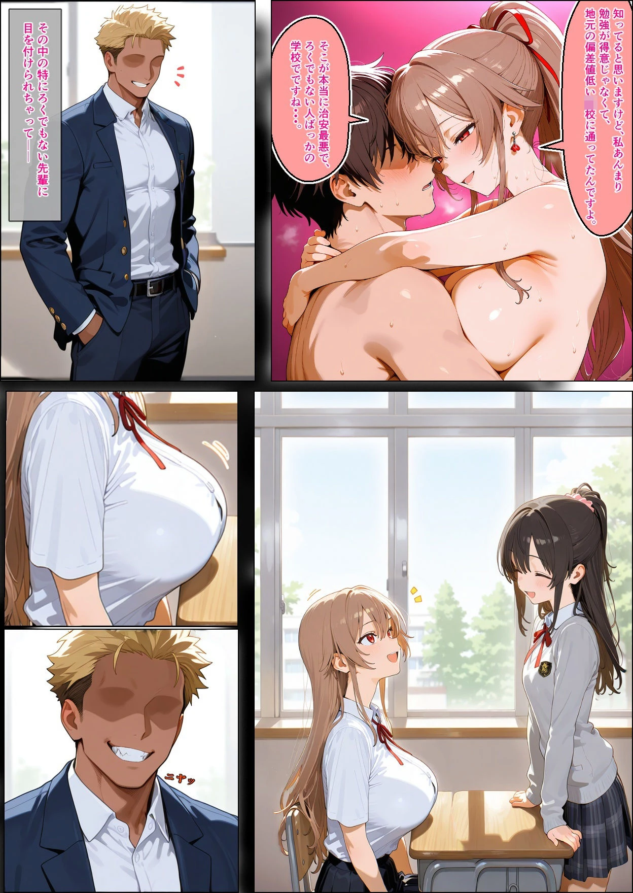寝取り癖があるフ●ンに翻弄される 10ページ