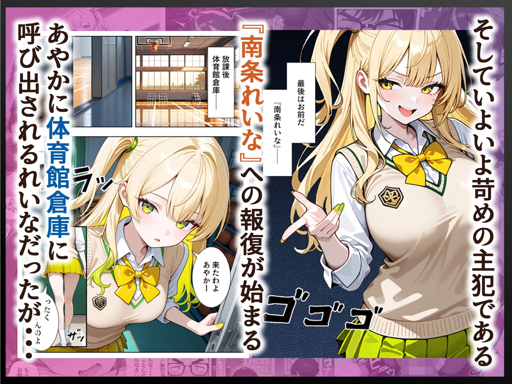 いじめられてた陰キャのボクがカーストトップギャルに中出し報復した話 〜南条れいな 裏切り 編〜 3ページ