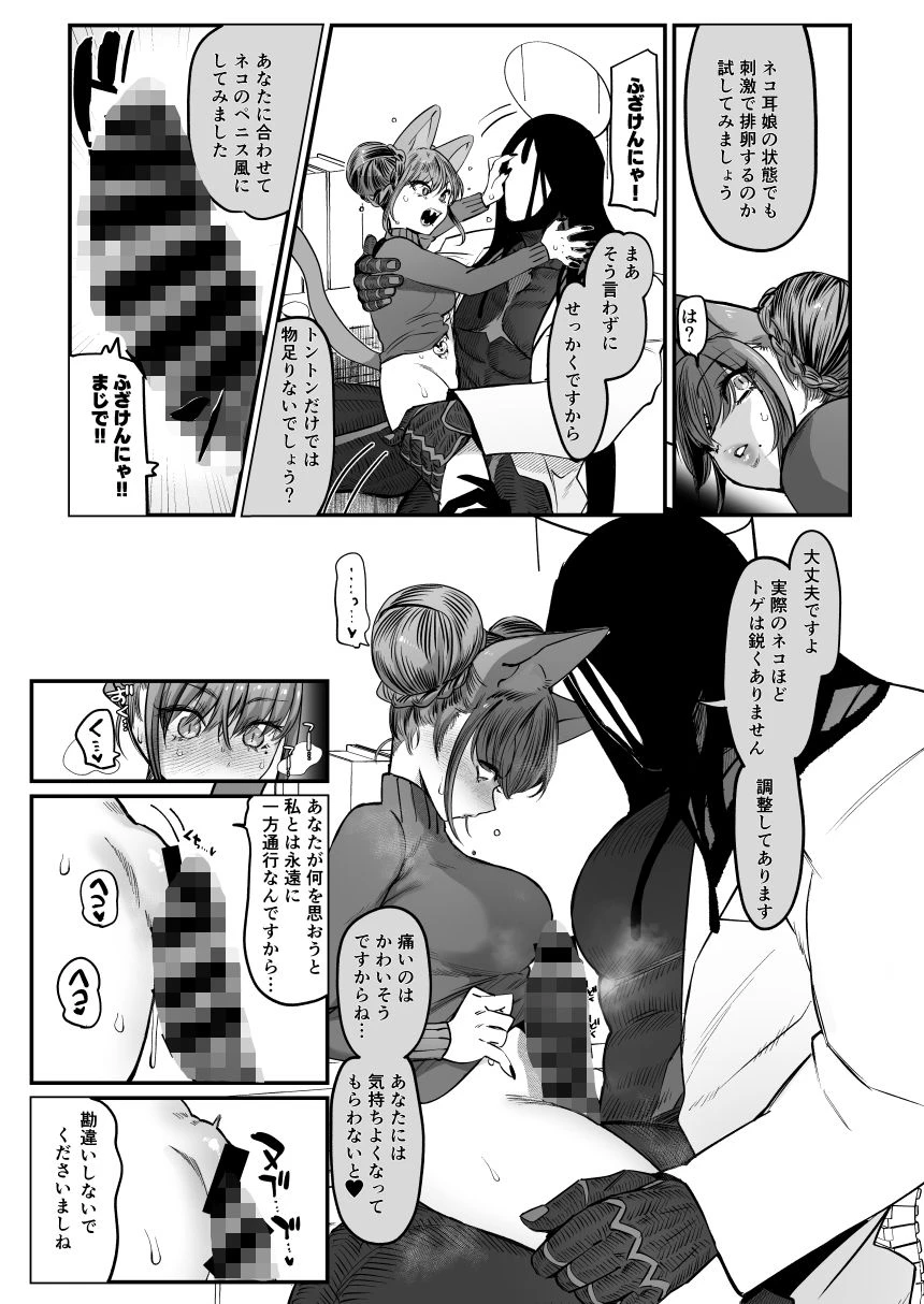 メスネコ！ランホアちゃん 2ページ