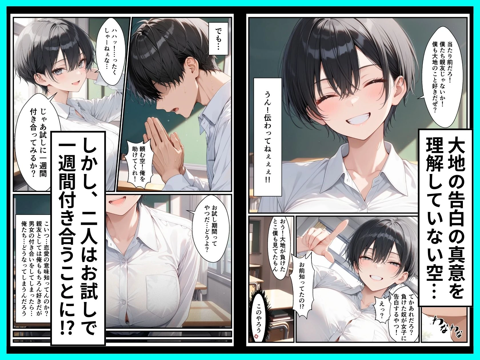 一週間後に学園の王子様な巨乳幼馴染とイチャらぶセックスする話 4ページ