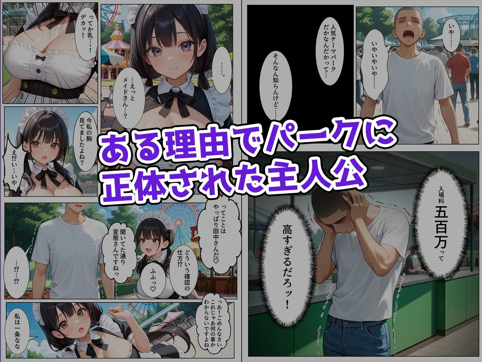 ティファニーパーク〜ここのスタッフ全員犯し放題って本当ですか？〜1話 2ページ
