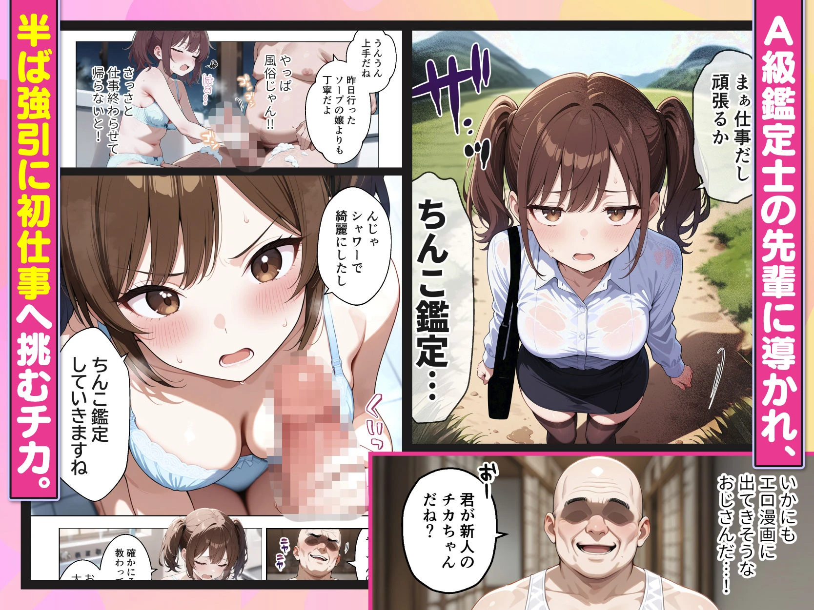 ちんこ鑑定士 〜 崎守チカ（22） の鑑定記録 〜 3ページ