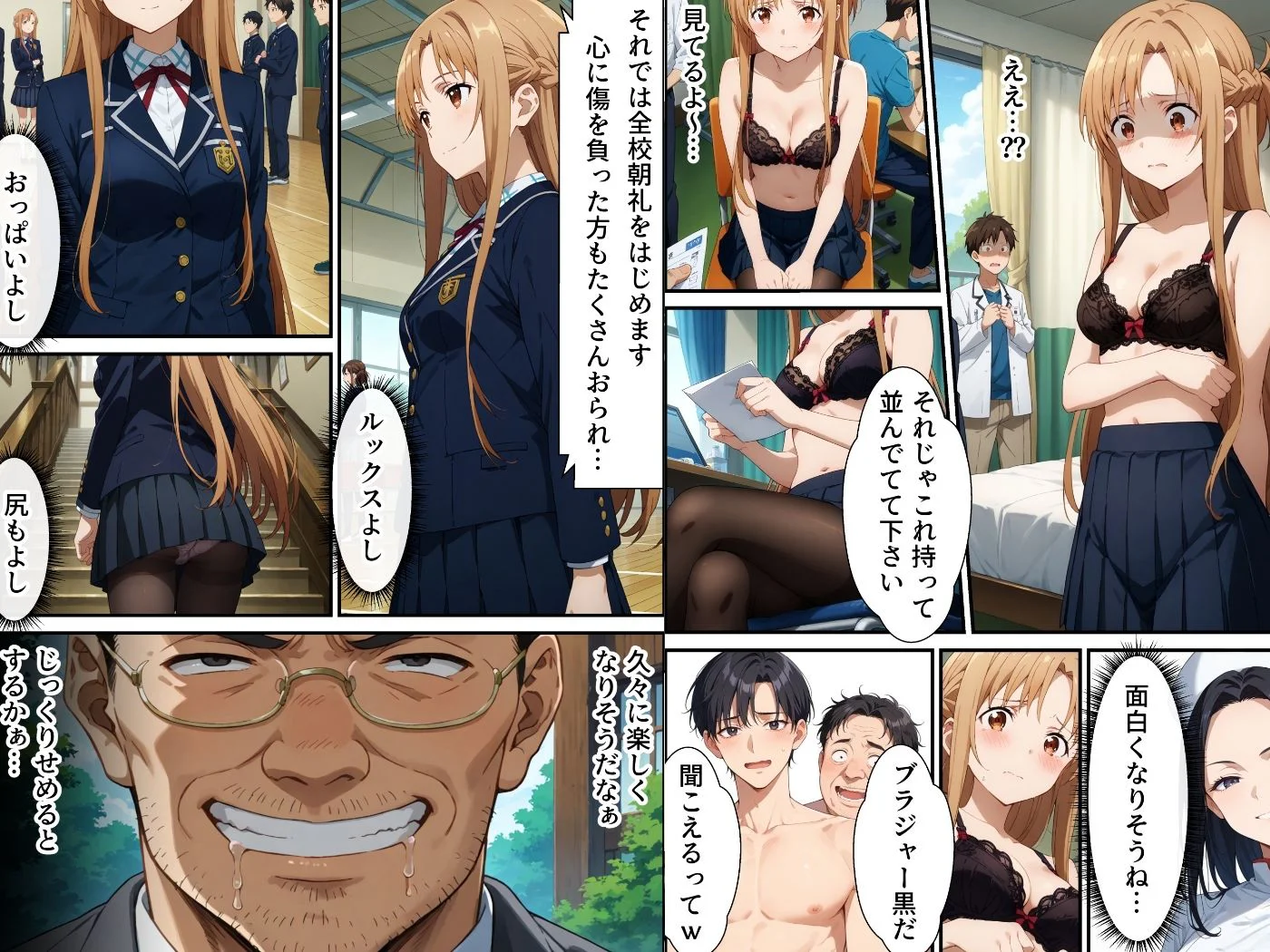 ヤリチン教師の餌食になる発情期ヒロインズ総集編 3ページ