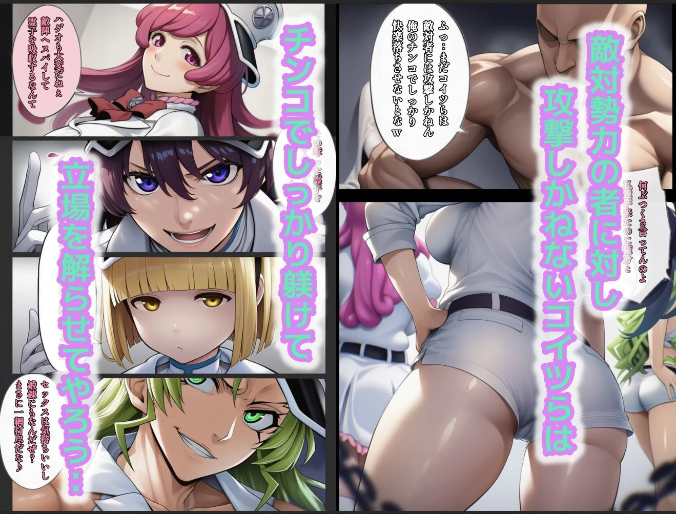 もしも藍◯の思考がドエロ中年オヤジだったら総集編〜終幕・親衛隊結成編〜 5ページ