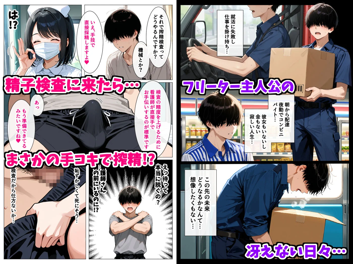 冴えないフリーターの俺が生殖機能検査したらまさかの『特A級精子』持ちだった！？〜ヤリまくり＆人生逆転した話〜 3ページ