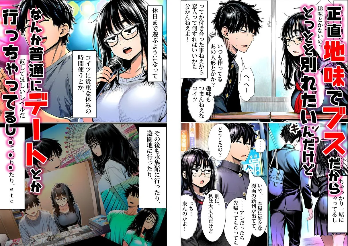 罰ゲームで地味ブスに嘘告白したら、孕ませちゃって結婚することになった 3ページ