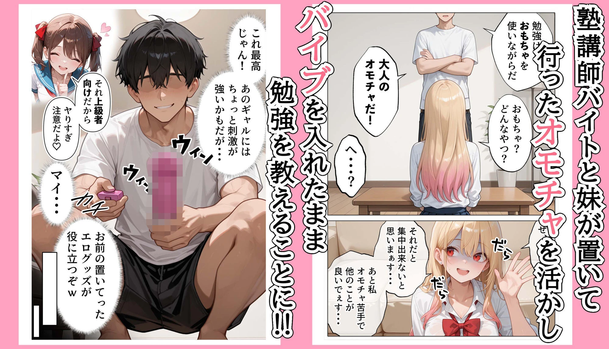 【続編:白ギャルJK2】ラブドール頼んだら、白ギャルJKが来た 4ページ