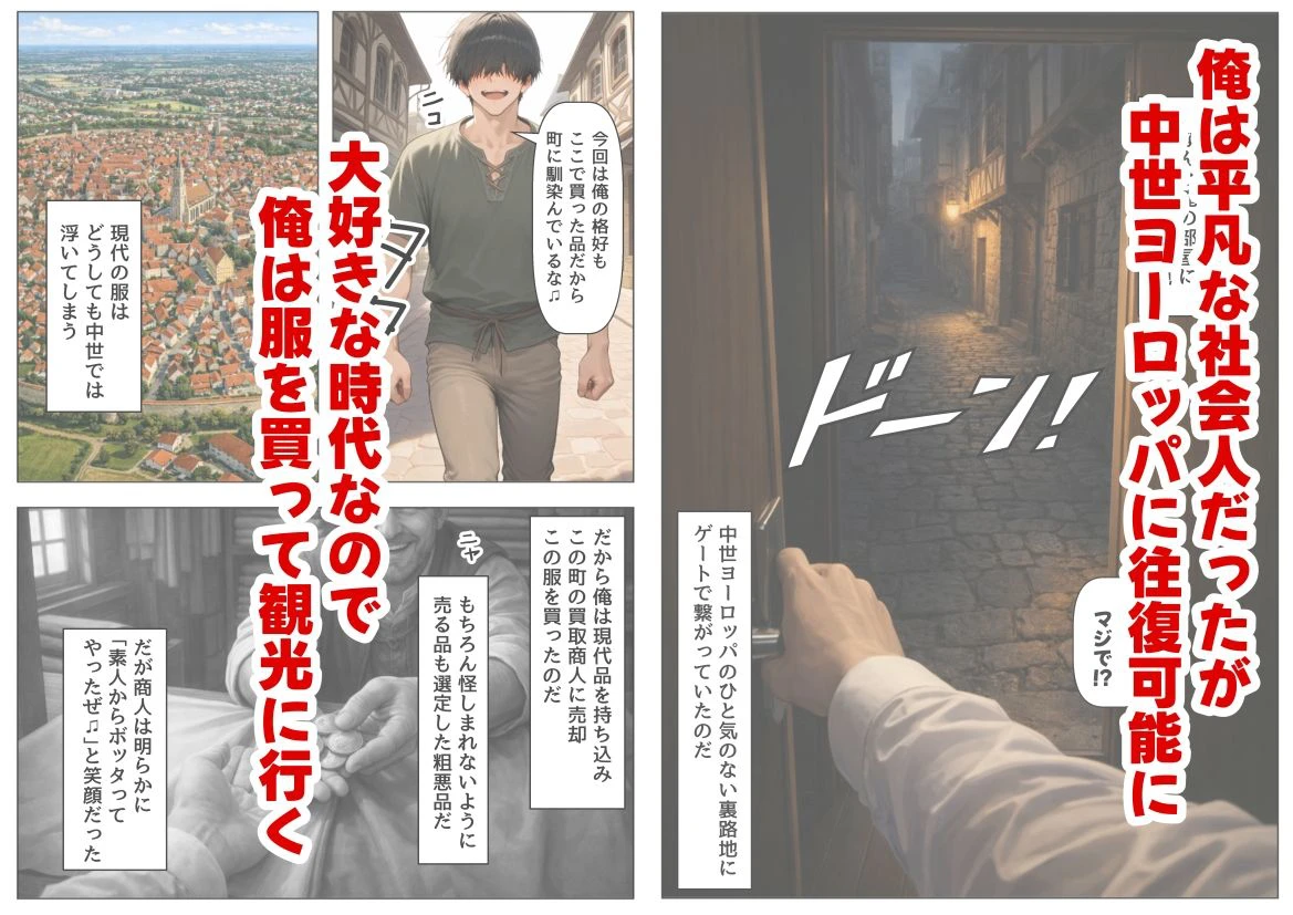 中世ヨーロッパに俺が転移したら、エロすぎた史実の話 その1 2ページ