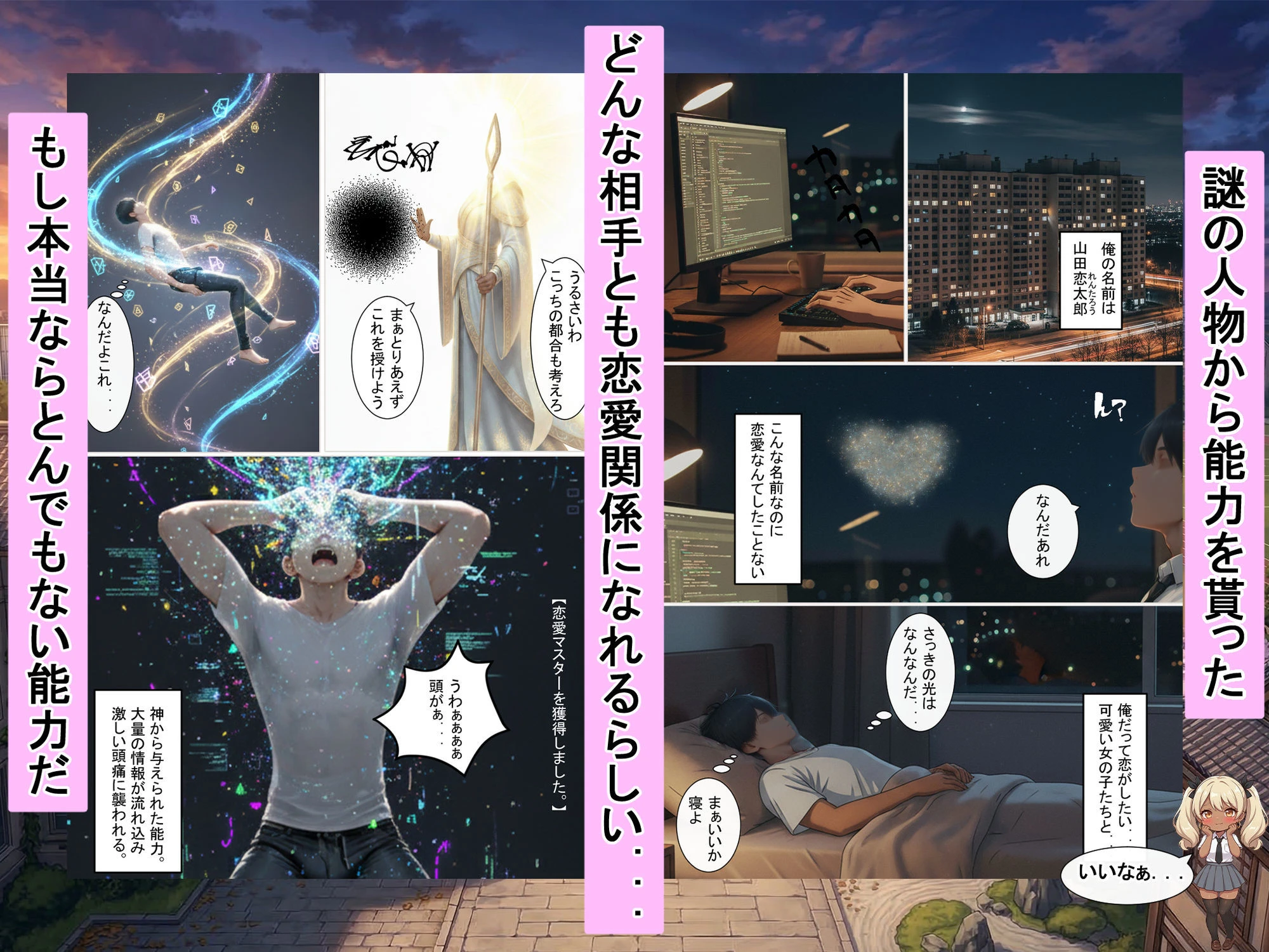 謎の人物から貰った能力で現実世界を無双！！女の子たちを情けない顔にさせる話 2ページ