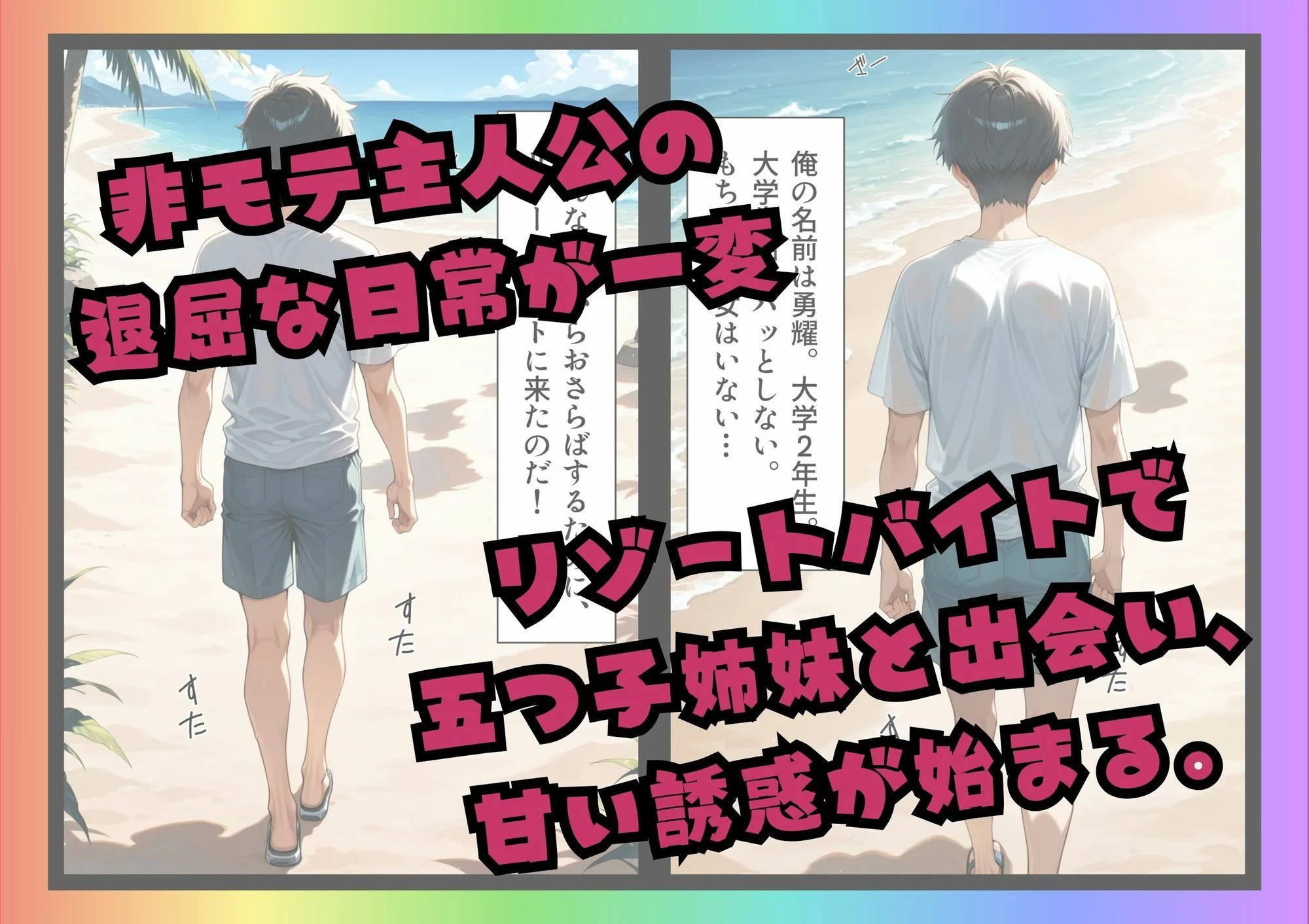 五等分の誘惑 in リゾートバイト 3ページ