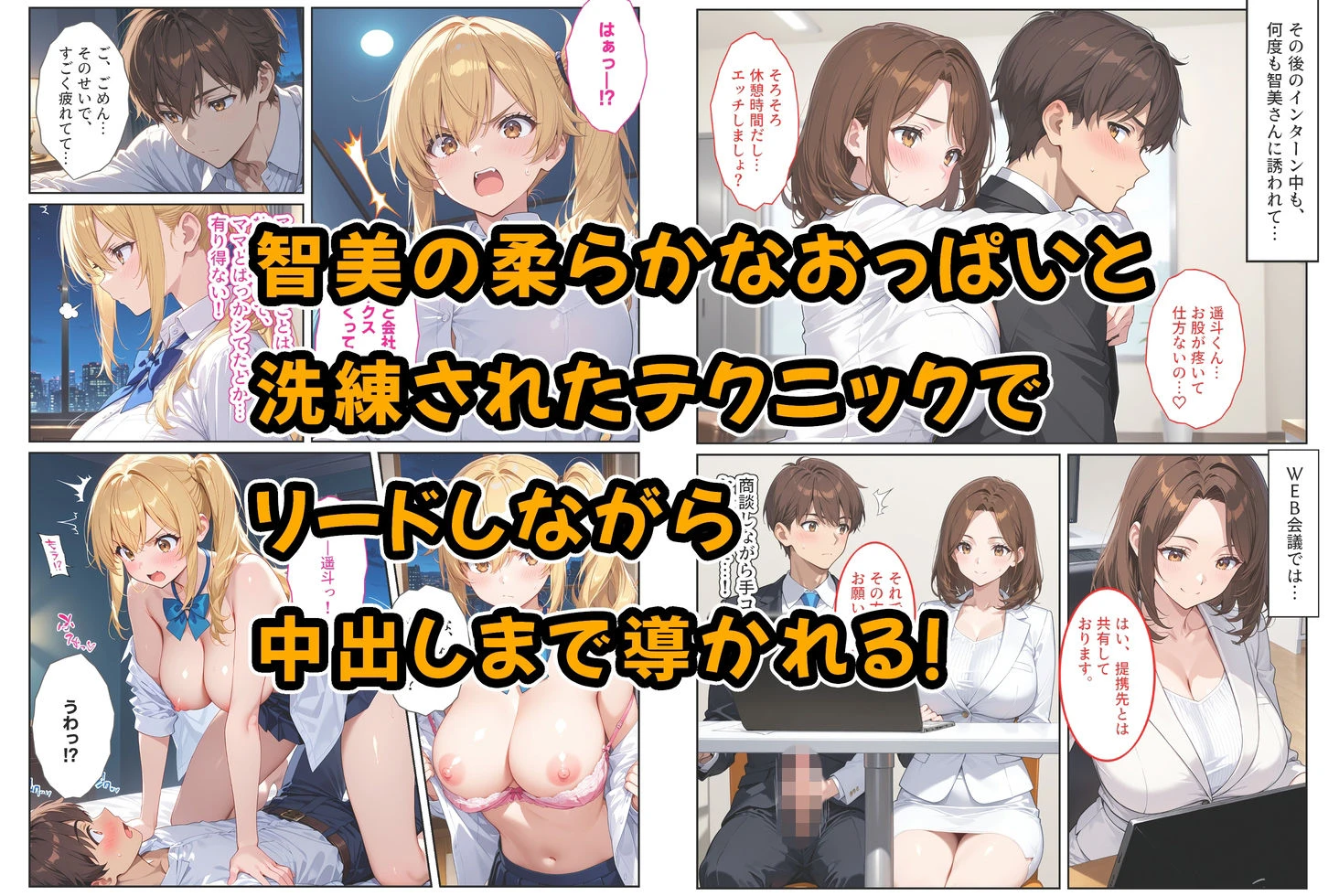 養子になったら爆乳義母と双子義妹に誘惑されて中出しセックスしています！〜母娘ハーレム編〜 6ページ