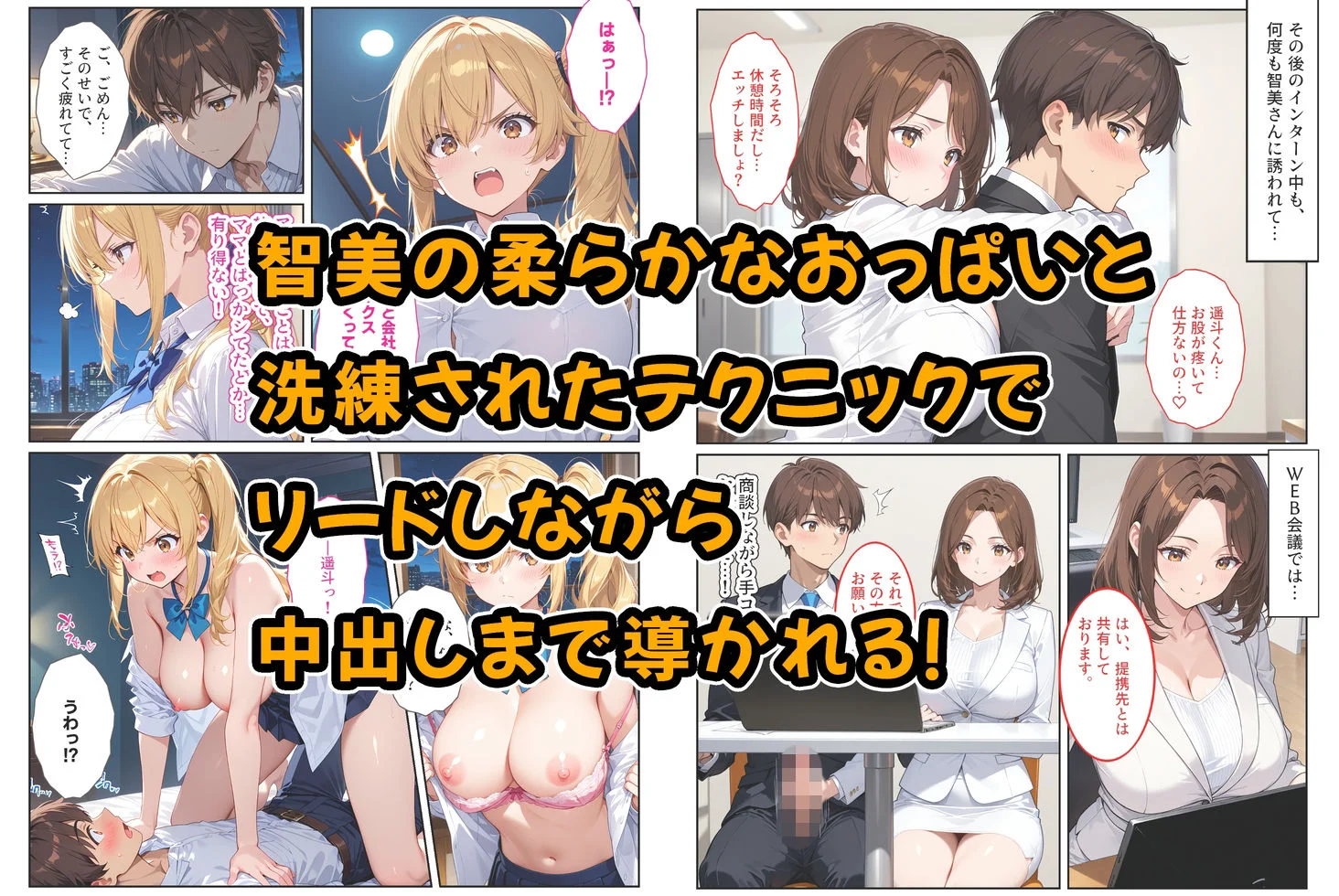 養子になったら爆乳義母と双子義妹に誘惑されて中出しセックスしています！〜母娘ハーレム編〜 7ページ