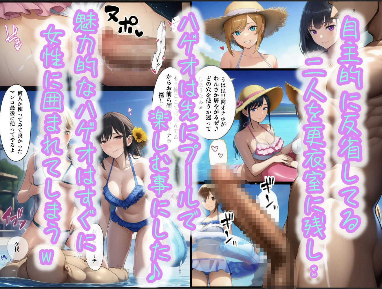 俺だけ何をしても許される世界seen2プール編 7ページ