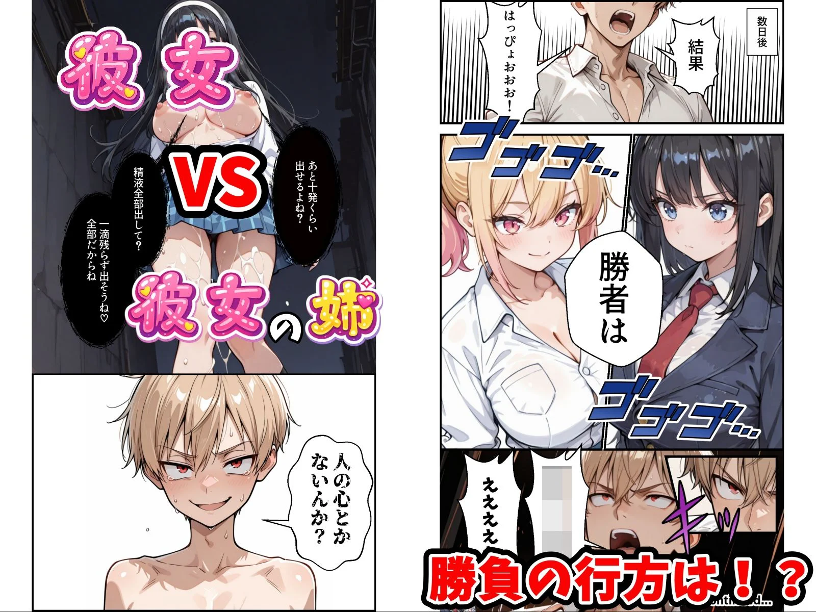 俺の彼女と彼女の姉が全力で搾り取ろうとする話 6ページ