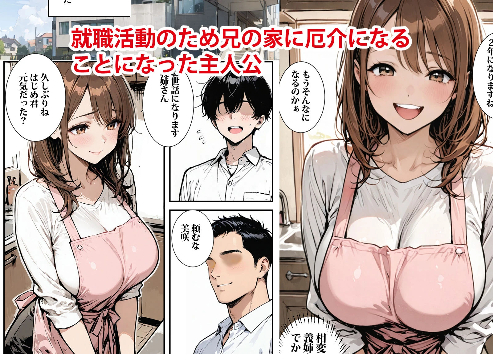 義姉の悩みを聞いていたらいつの間にかHな関係に… 2ページ