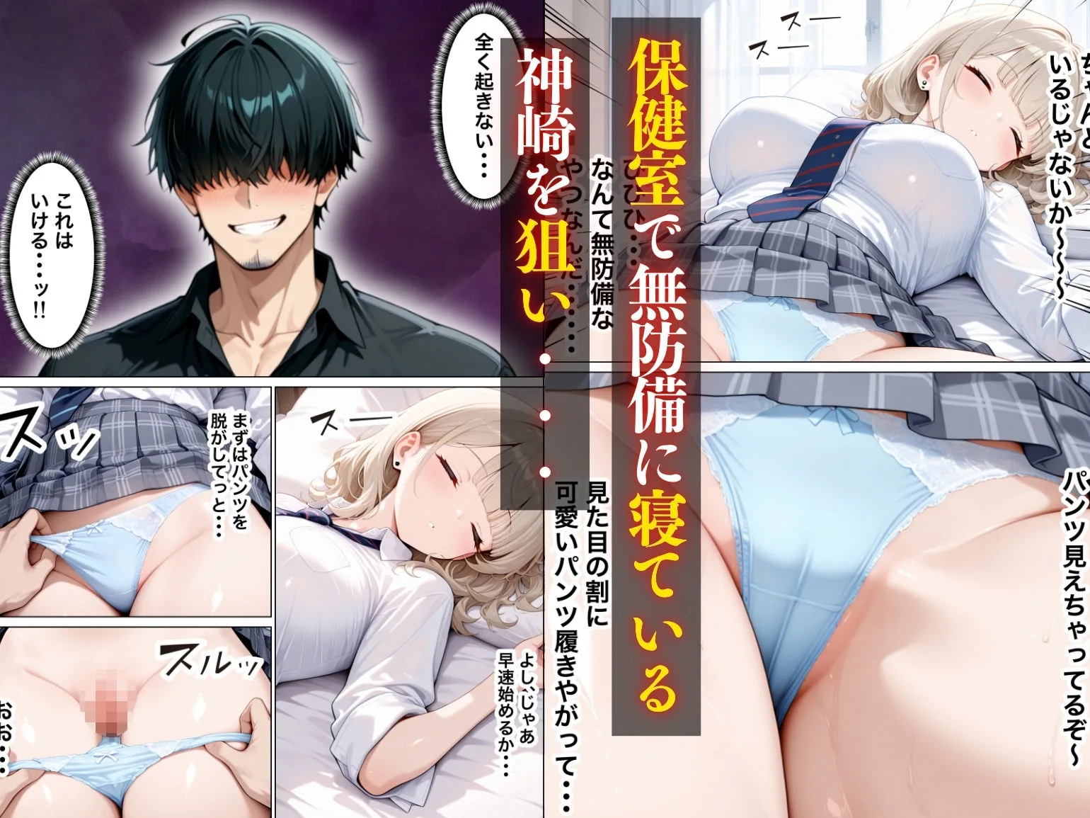 まじめ処女の教え子ギャルがクズ教師に開発される話 3ページ