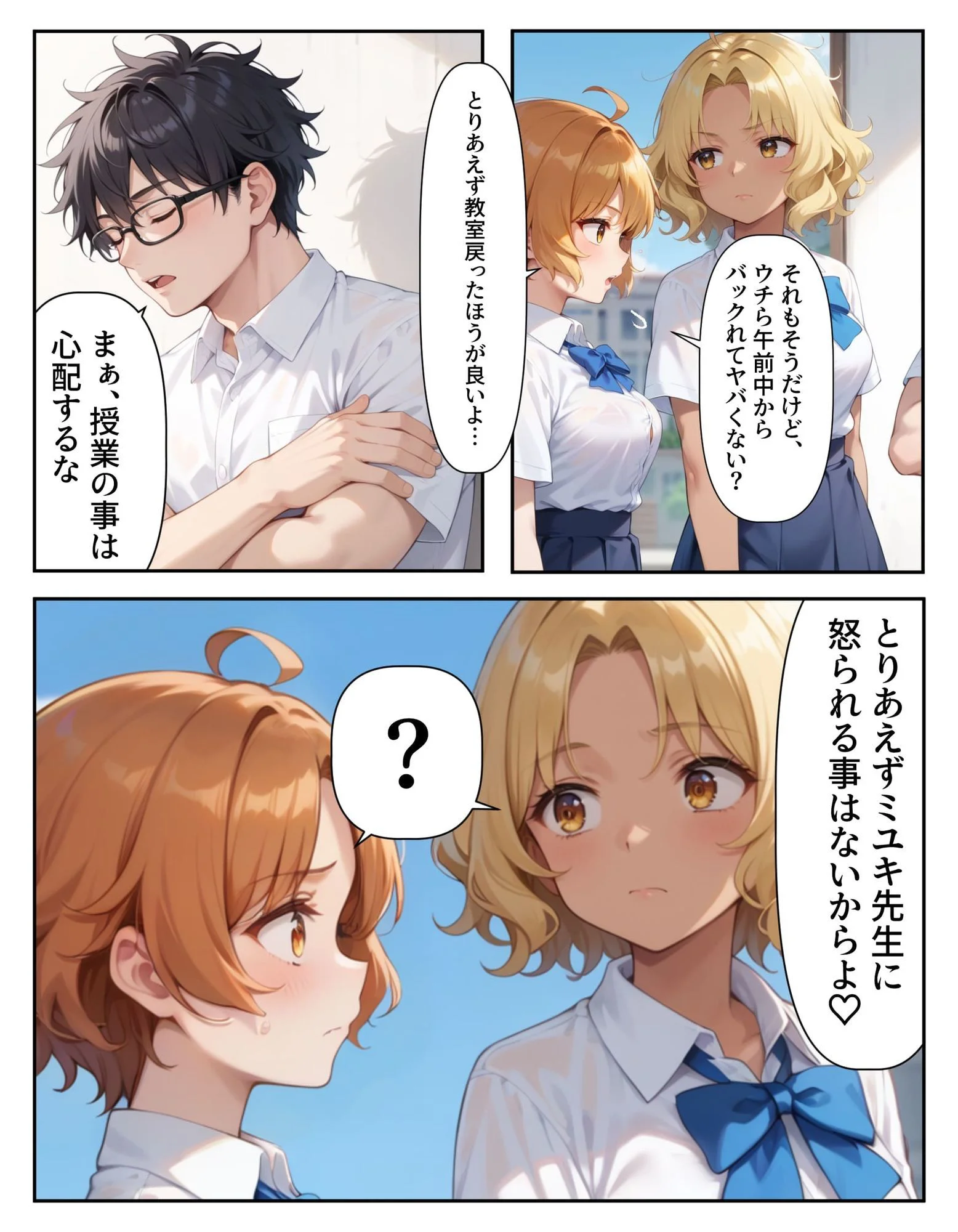 腕時計のリューズを引っ張ったら時間が停止!?好き放題に女子生徒にイタズラした話2 3ページ