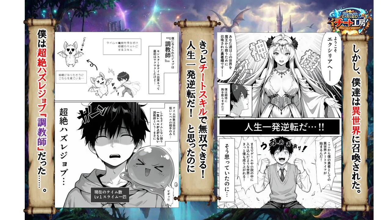 異世界でハズレジョブ『調教師』を与えられた僕は、女王と呼ばれた高慢高飛車お嬢様を可愛い雌豚ペットに完堕ちさせる。 4ページ