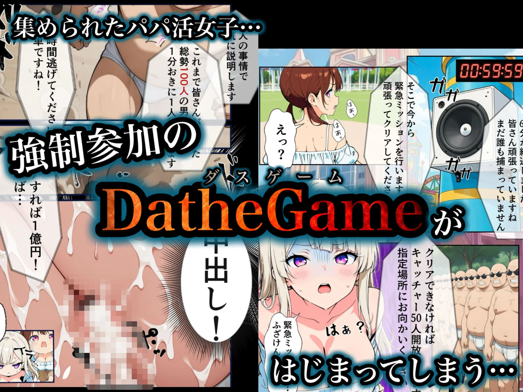 DatheGame〜悪徳パパ活女を捕まえれば全員中出し〜 5ページ