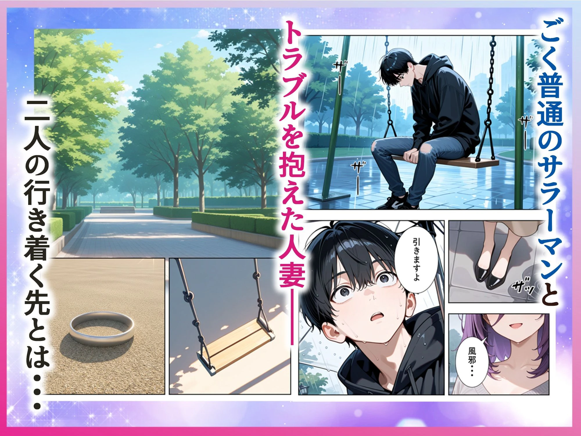 雨の日に出会った人妻とイチャらぶSEXするまで 10ページ