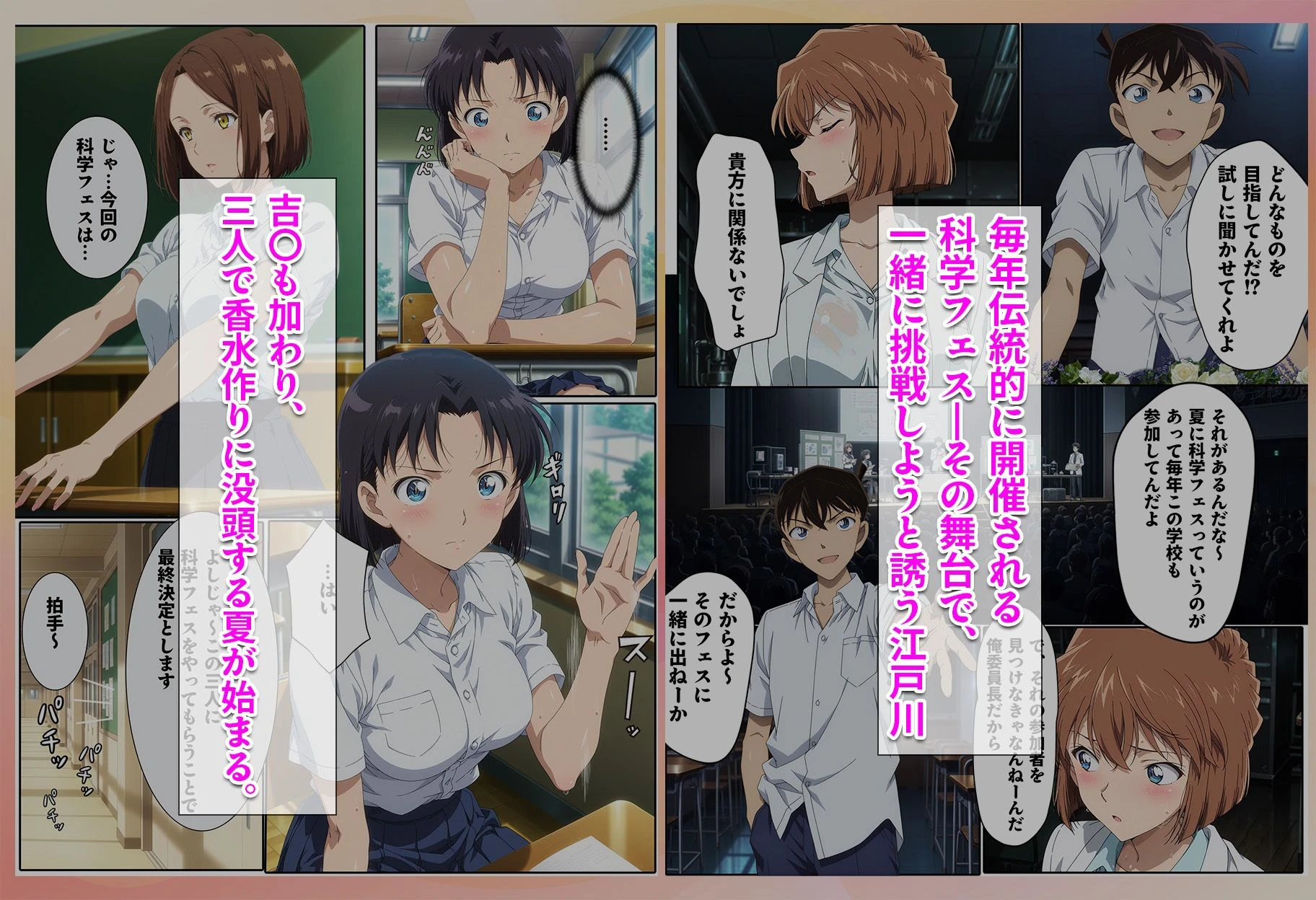 名探偵の三角関係  青年探偵団 5ページ