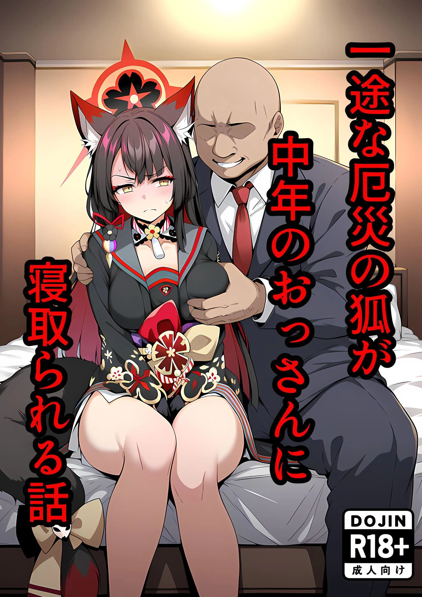 一途な厄災の狐がおっさんに寝取られる話 11ページ