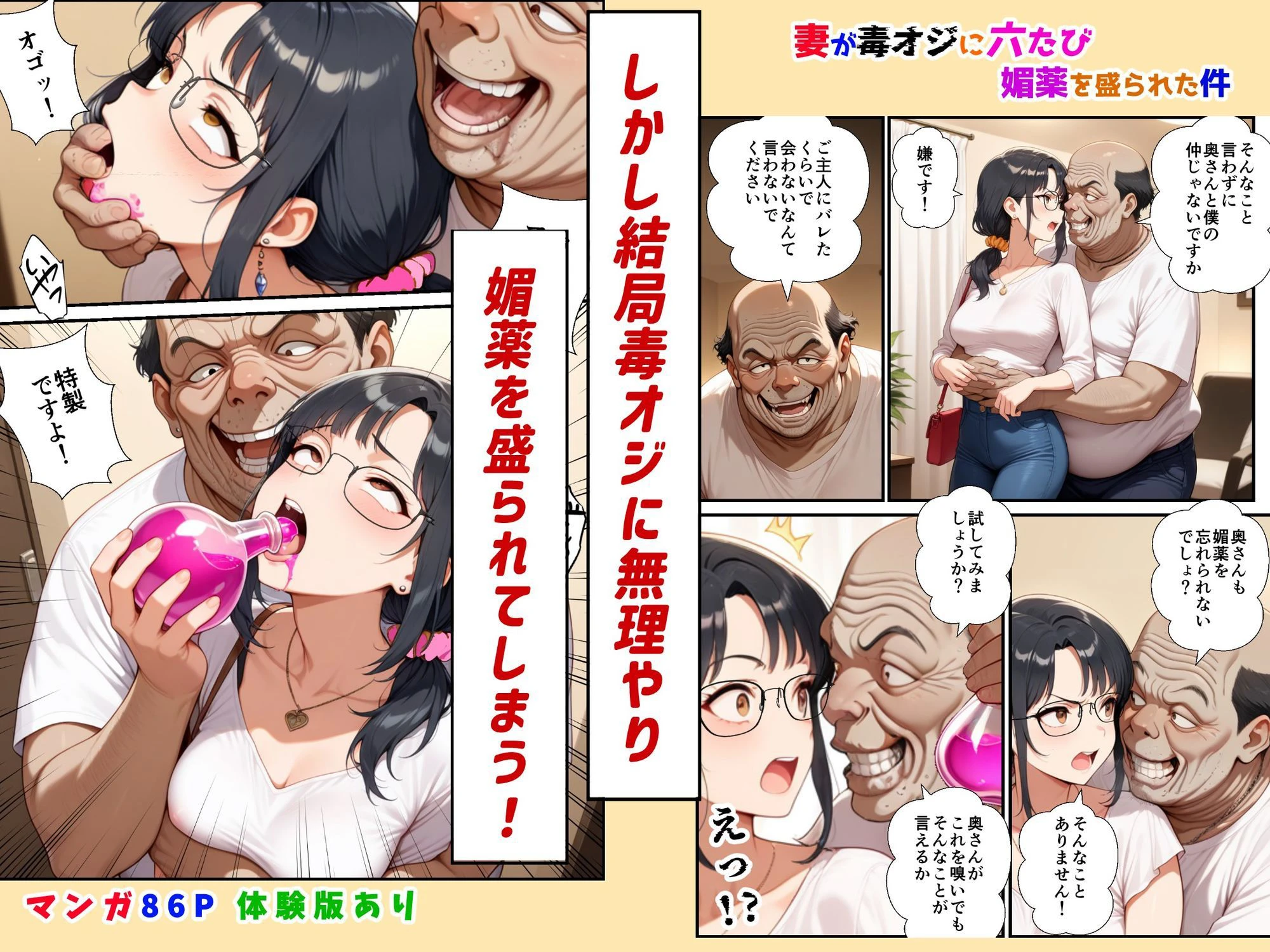 妻が毒オジに六たび媚薬を盛られた件〜最終決戦編 5ページ