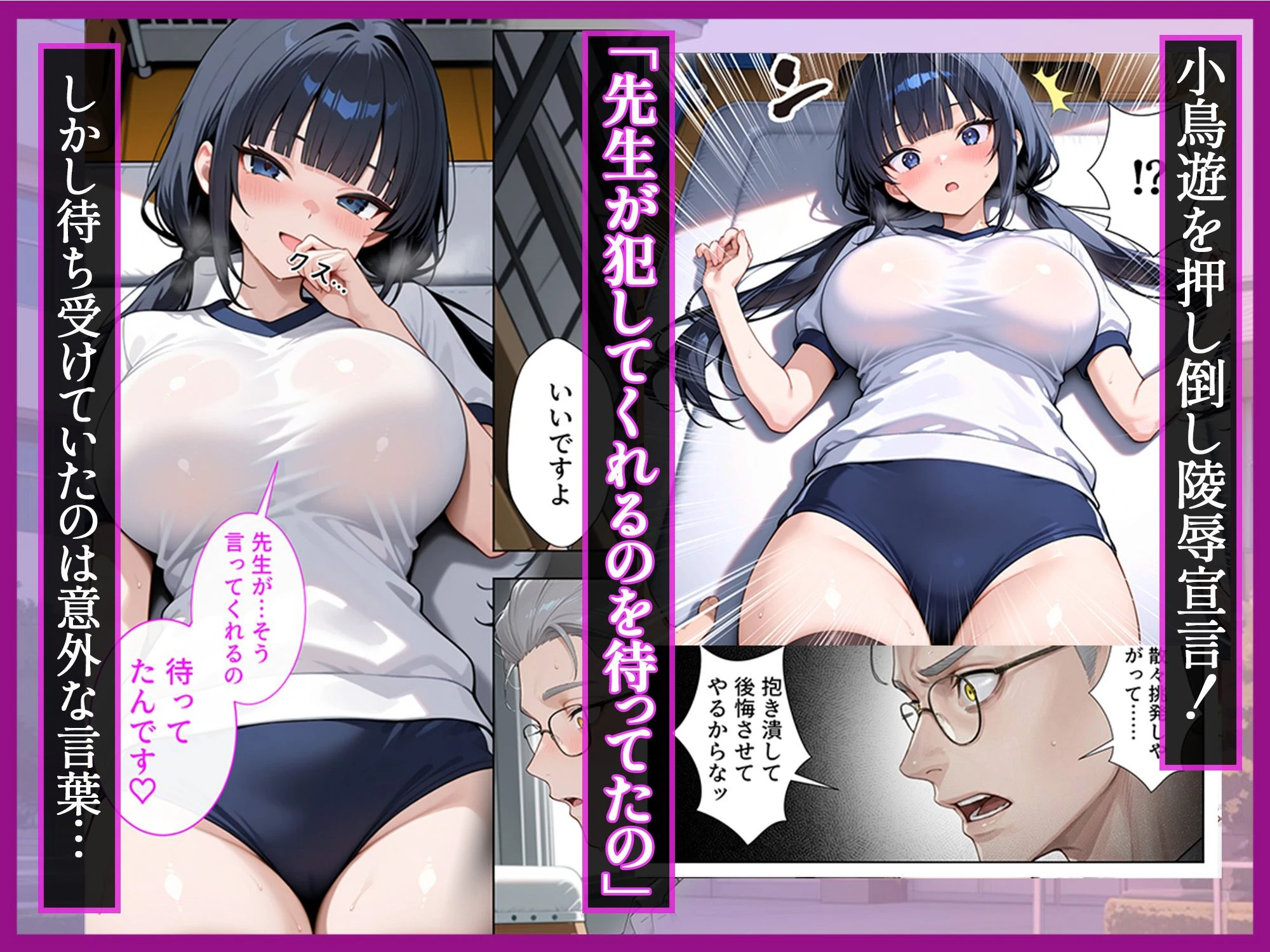 優等生の裏の顔 大好きな先生の弱味を握って寸止めの果てに中出しさせる話 8ページ