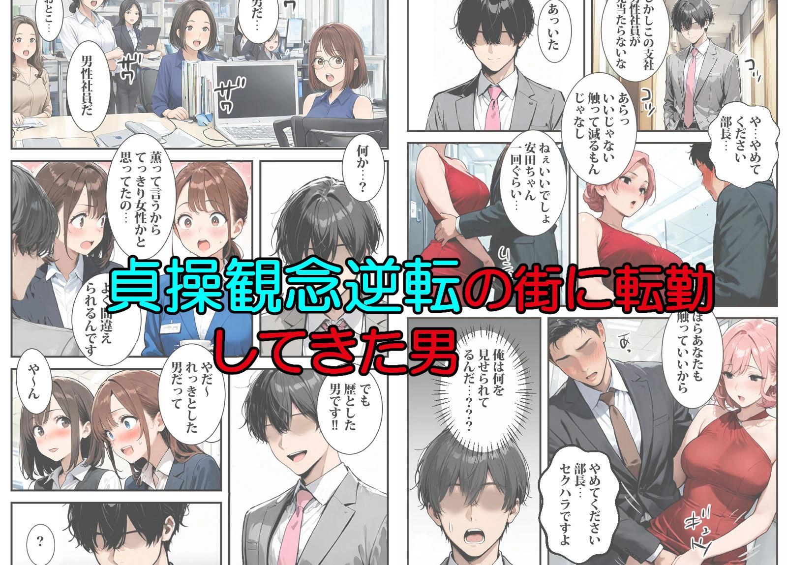 転勤した街は貞操観念逆転の街だった 2ページ