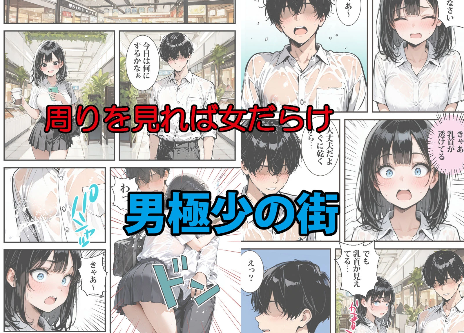 転勤した街は貞操観念逆転の街だった 3ページ