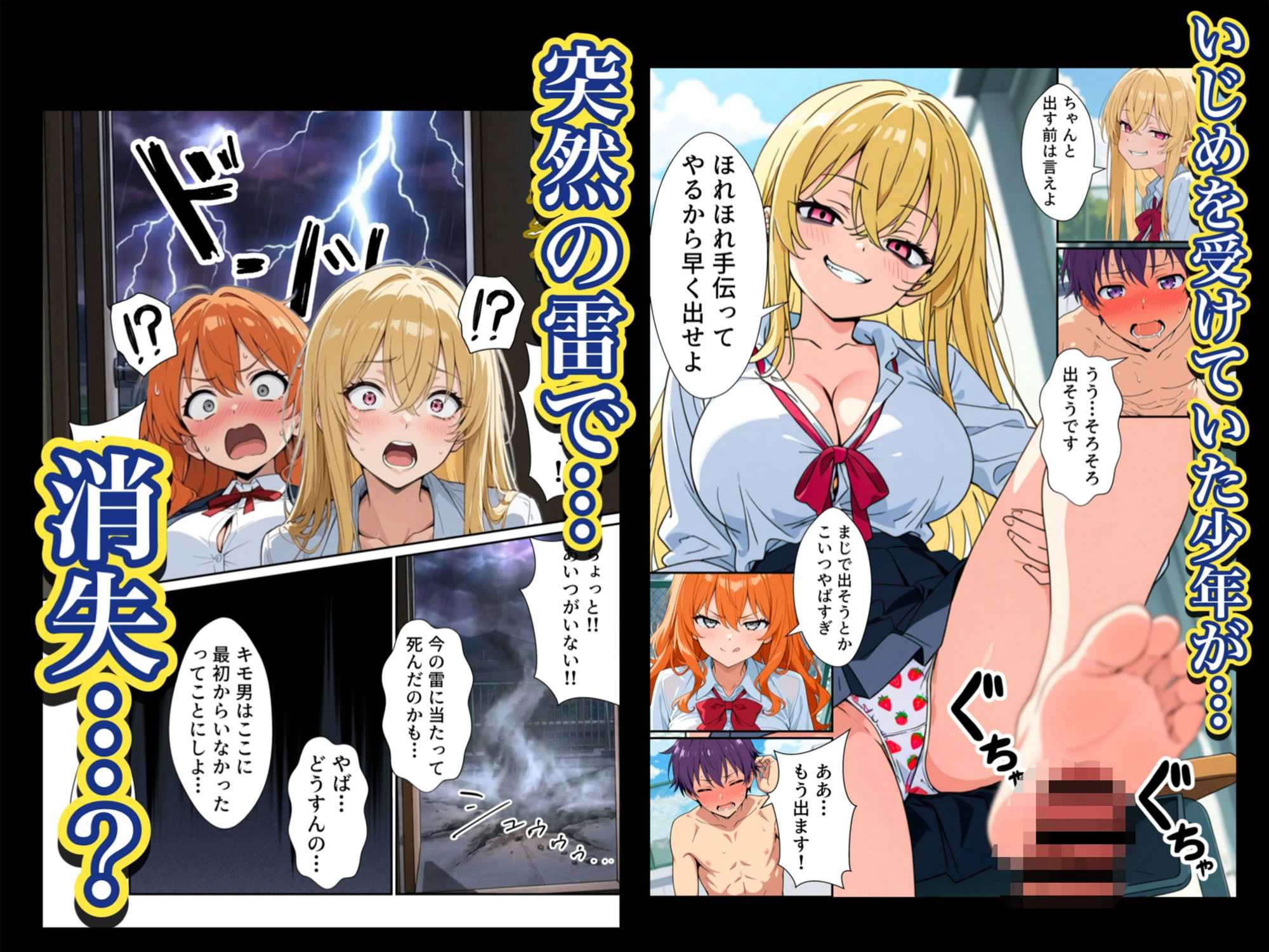 異世界召喚された最弱の雷魔法使い、体術で無双しまくり国へ復讐し、女全員を性奴●にした話 2ページ