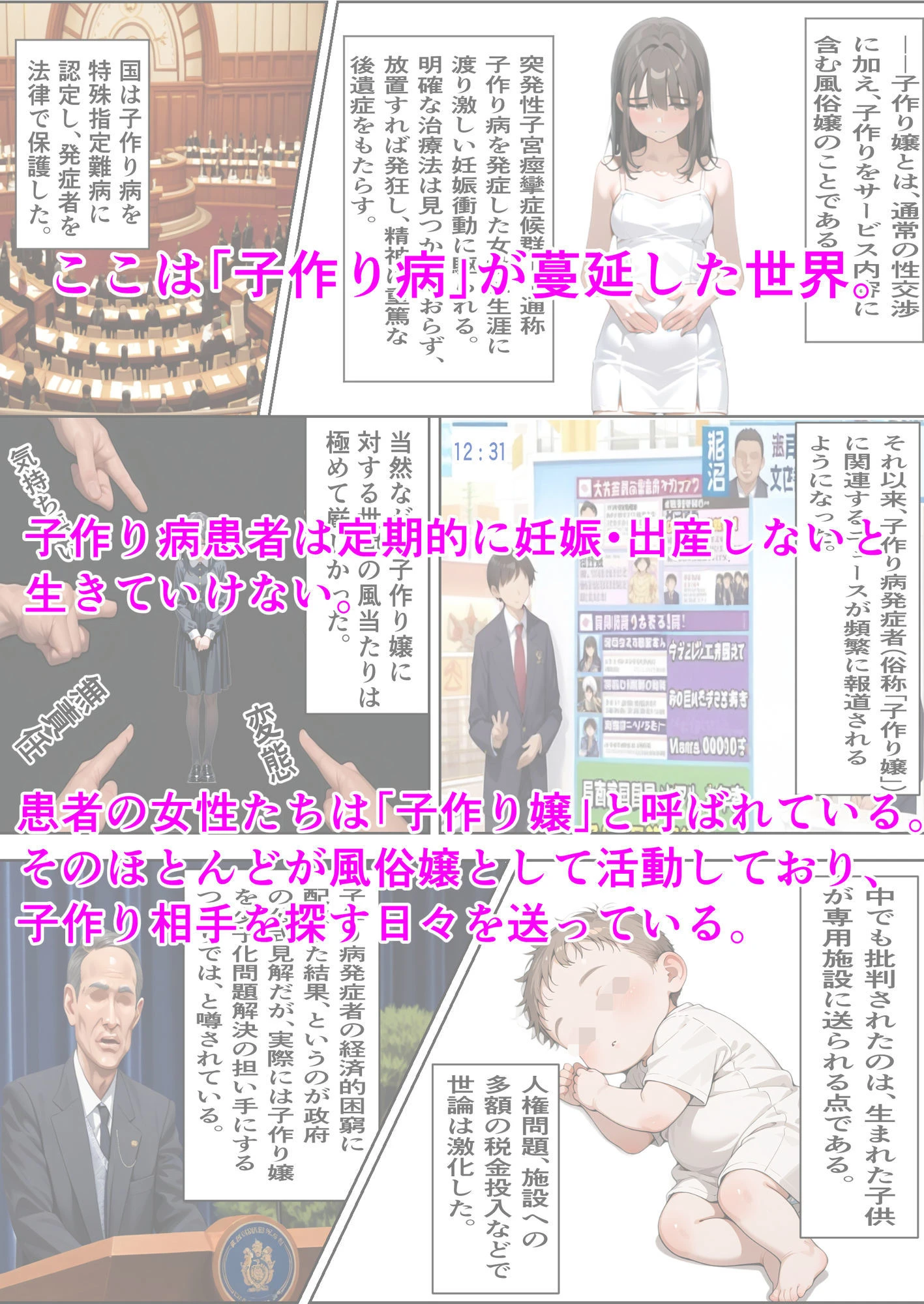 子作り嬢  西住しほ 2ページ