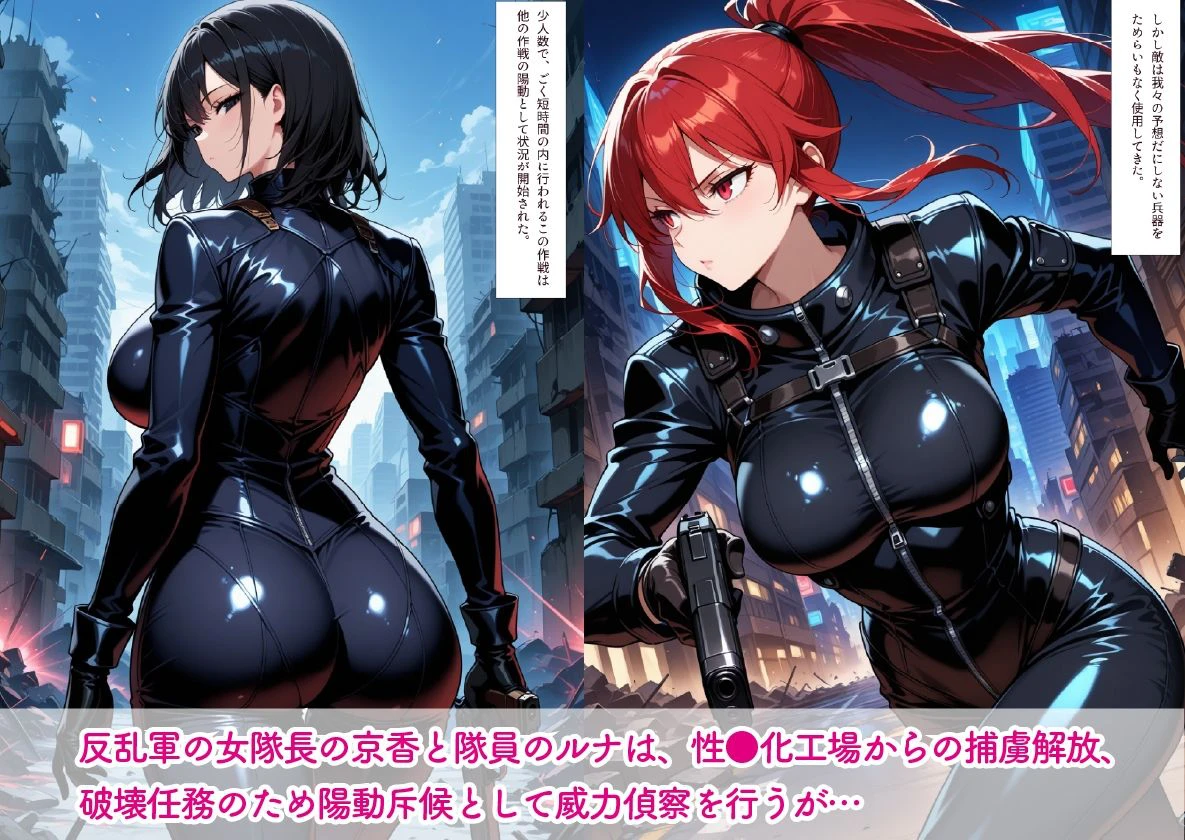 反乱軍の女隊長が戦場で捕虜になるということ-人格破壊工程シリーズ 4ページ