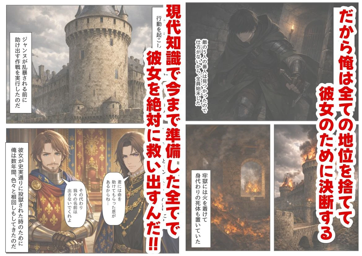 ジャンヌダル●の幼馴染に転生した俺は、彼女の悲惨な歴史を変える!! 6ページ