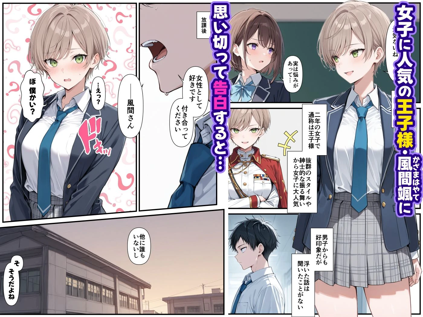 王子様の雌を俺だけが知っている 2ページ